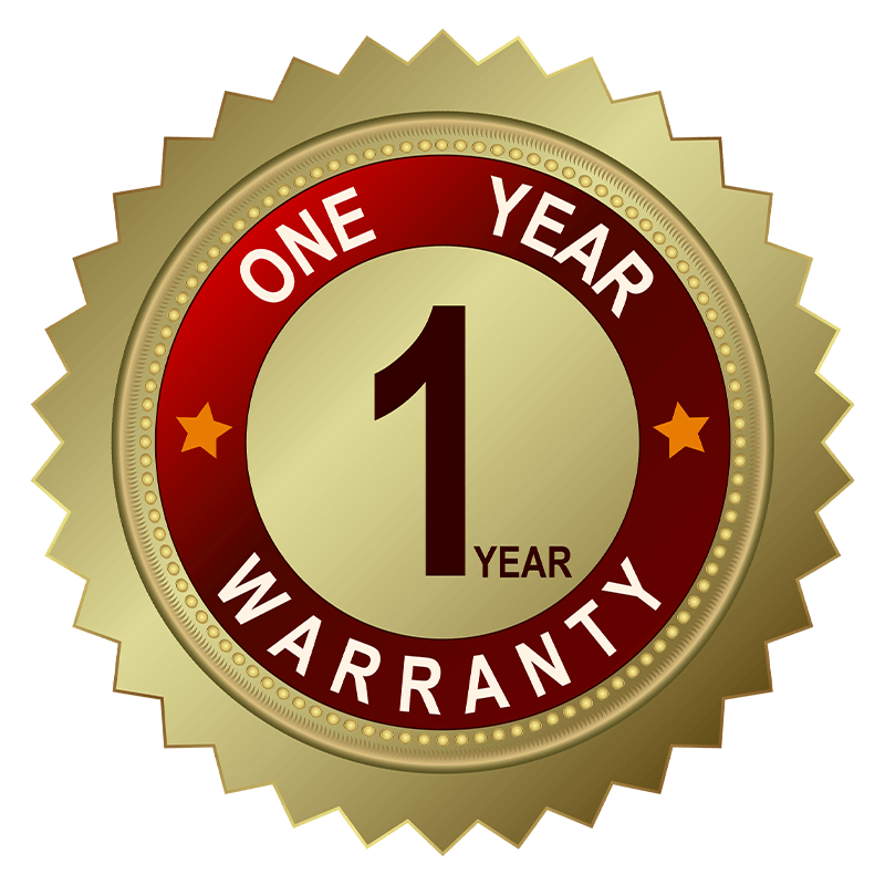 one year warranty
